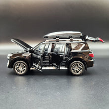 Load image into Gallery viewer, Explorafind 2023 Nissan Patrol Black 1:32 Die Cast Car
