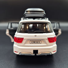 Load image into Gallery viewer, Explorafind 2023 Nissan Patrol White 1:32 Die Cast Car
