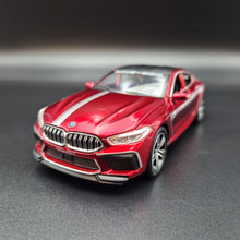 Load image into Gallery viewer, Explorafind 2023 BMW M8 Manhart MH8 800 Red 1:32 Die Cast Car
