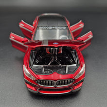 Load image into Gallery viewer, Explorafind 2023 BMW M8 Manhart MH8 800 Red 1:32 Die Cast Car
