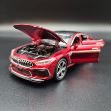 Load image into Gallery viewer, Explorafind 2023 BMW M8 Manhart MH8 800 Red 1:32 Die Cast Car
