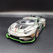 Load image into Gallery viewer, Explorafind 2022 Lamborghini Huracán LP 620-2 Super Trofeo EVO2 Grey 1:32 Die Cast Car
