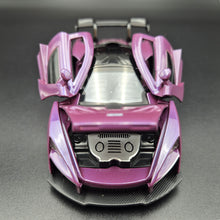 Load image into Gallery viewer, Explorafind 2019 McLaren Senna Purple 1:32 Die Cast Car
