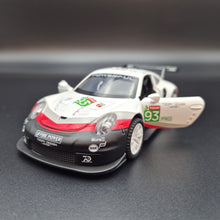 Load image into Gallery viewer, Explorafind 2019 Porsche 911 RSR White 1:32 Die Cast Car
