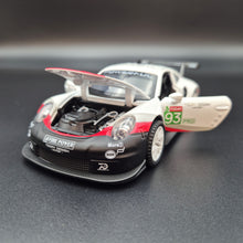 Load image into Gallery viewer, Explorafind 2019 Porsche 911 RSR White 1:32 Die Cast Car
