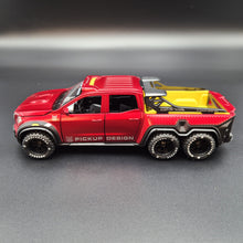 Load image into Gallery viewer, Explorafind 2019 Mercedes-Benz X-Class 6x6 Pickup Red 1:32 Die Cast Pickup
