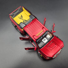 Load image into Gallery viewer, Explorafind 2019 Mercedes-Benz X-Class 6x6 Pickup Red 1:32 Die Cast Pickup
