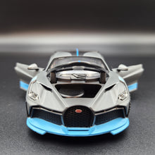 Load image into Gallery viewer, Explorafind 2021 Bugatti Divo Satin Grey 1:32 Die Cast Car
