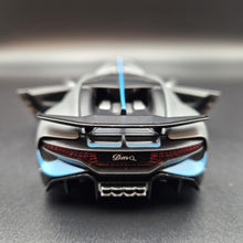 Load image into Gallery viewer, Explorafind 2021 Bugatti Divo Satin Grey 1:32 Die Cast Car
