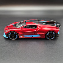 Load image into Gallery viewer, Explorafind 2021 Bugatti Divo Satin Red 1:32 Die Cast Car
