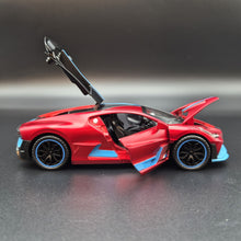 Load image into Gallery viewer, Explorafind 2021 Bugatti Divo Satin Red 1:32 Die Cast Car
