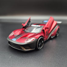 Load image into Gallery viewer, Explorafind 2019 Ford GT Satin Red 1:32 Die Cast Car
