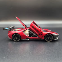 Load image into Gallery viewer, Explorafind 2019 Ford GT Satin Red 1:32 Die Cast Car
