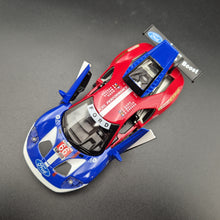 Load image into Gallery viewer, Explorafind 2019 Ford GT Race Car #66 Blue/Red 1:32 Die Cast Car
