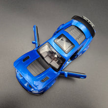 Load image into Gallery viewer, Explorafind 2022 Ford Mustang Shelby GT500 Blue 1:32 Die Cast Car
