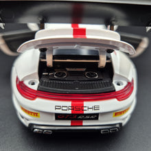 Load image into Gallery viewer, Explorafind 2019 Porsche 911 GT3 RSR White/Grey 1:32 Die Cast Car
