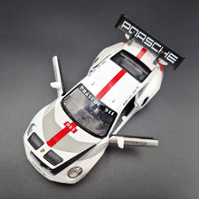 Load image into Gallery viewer, Explorafind 2019 Porsche 911 GT3 RSR White/Grey 1:32 Die Cast Car
