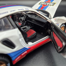 Load image into Gallery viewer, Explorafind 2019 Porsche 911 GT3 RSR White/Blue 1:32 Die Cast Car
