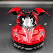 Load image into Gallery viewer, Explorafind 2018 Pagani Huayra Red 1:32 Die Cast Car
