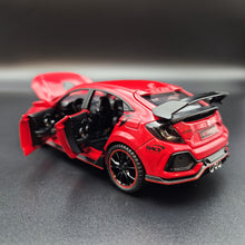 Load image into Gallery viewer, Explorafind 2021 Honda Civic Type R Red 1:32 Die Cast Car
