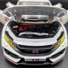 Load image into Gallery viewer, Explorafind 2021 Honda Civic Type White 1:32 Die Cast Car
