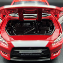 Load image into Gallery viewer, Explorafind 2015 Mitsubishi Lancer Evolution Red 1:32 Die Cast Car
