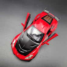 Load image into Gallery viewer, Explorafind 2016 Chevrolet Corvette Z06 C7.R Red 1:32 Die Cast Car
