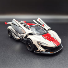 Load image into Gallery viewer, Explorafind 2016 McLaren P1 GTR White 1:32 Die Cast Car
