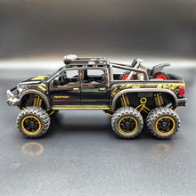 Load image into Gallery viewer, Explorafind 2023 Ford Raptor F-150 6x6 Black 1:24 Die Cast Pickup
