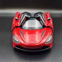 Load image into Gallery viewer, Explorafind 2023 McLaren 720S Red 1:32 Die Cast Car
