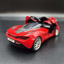 Load image into Gallery viewer, Explorafind 2023 McLaren 720S Red 1:32 Die Cast Car
