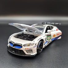 Load image into Gallery viewer, Explorafind 2018 BMW M8 GTE #82 2018-19 FIA WEC Race Car White 1:32 Die Cast Car
