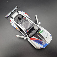 Load image into Gallery viewer, Explorafind 2018 BMW M8 GTE #82 2018-19 FIA WEC Race Car White 1:32 Die Cast Car
