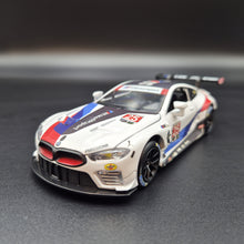 Load image into Gallery viewer, Explorafind 2021 BMW M8 GTE #25 IMSA Sports Car Championship White 1:32 Die Cast Car
