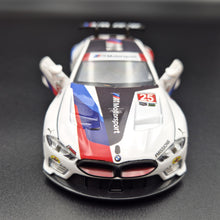 Load image into Gallery viewer, Explorafind 2021 BMW M8 GTE #25 IMSA Sports Car Championship White 1:32 Die Cast Car
