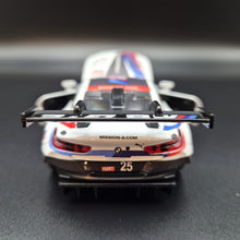 Load image into Gallery viewer, Explorafind 2021 BMW M8 GTE #25 IMSA Sports Car Championship White 1:32 Die Cast Car
