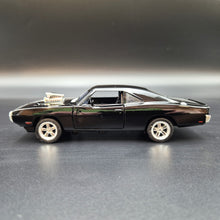 Load image into Gallery viewer, Explorafind 1969 Dodge Charger 500 Black 1:32 Die Cast Car
