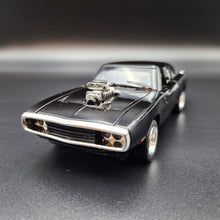 Load image into Gallery viewer, Explorafind 1969 Dodge Charger 500 Black 1:32 Die Cast Car
