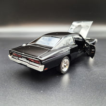 Load image into Gallery viewer, Explorafind 1969 Dodge Charger 500 Black 1:32 Die Cast Car
