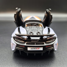 Load image into Gallery viewer, Explorafind 2022 McLaren 600LT Grey 1:32 Die Cast Car
