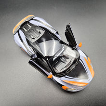 Load image into Gallery viewer, Explorafind 2022 McLaren 600LT Grey 1:32 Die Cast Car
