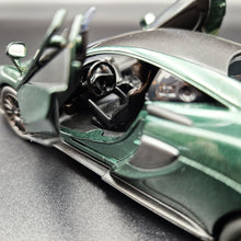 Load image into Gallery viewer, Explorafind 2019 McLaren 570S GT4 Dark Green 1:32 Die Cast Car
