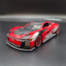 Load image into Gallery viewer, Explorafind 2018 Audi e-tron Vision Gran Turismo Red 1:32 Die Cast Car
