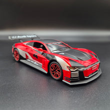 Load image into Gallery viewer, Explorafind 2018 Audi e-tron Vision Gran Turismo Red 1:32 Die Cast Car
