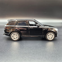 Load image into Gallery viewer, Explorafind 2022 Range Rover Sport Black 1:32 Die Cast Car
