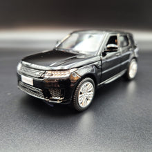 Load image into Gallery viewer, Explorafind 2022 Range Rover Sport Black 1:32 Die Cast Car
