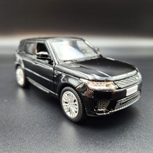 Load image into Gallery viewer, Explorafind 2022 Range Rover Sport Black 1:32 Die Cast Car
