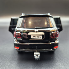 Load image into Gallery viewer, Explorafind 2023 Nissan Patrol Y62 Black 1:32 Die Cast Car
