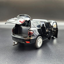 Load image into Gallery viewer, Explorafind 2023 Nissan Patrol Y62 Black 1:32 Die Cast Car
