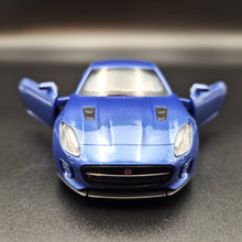 Load image into Gallery viewer, Explorafind 2022 Jaguar F-Type Blue 1:36 Die Cast Car
